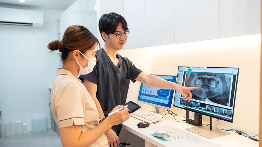 北千里カツベおとなこども歯科・矯正歯科 特長の画像